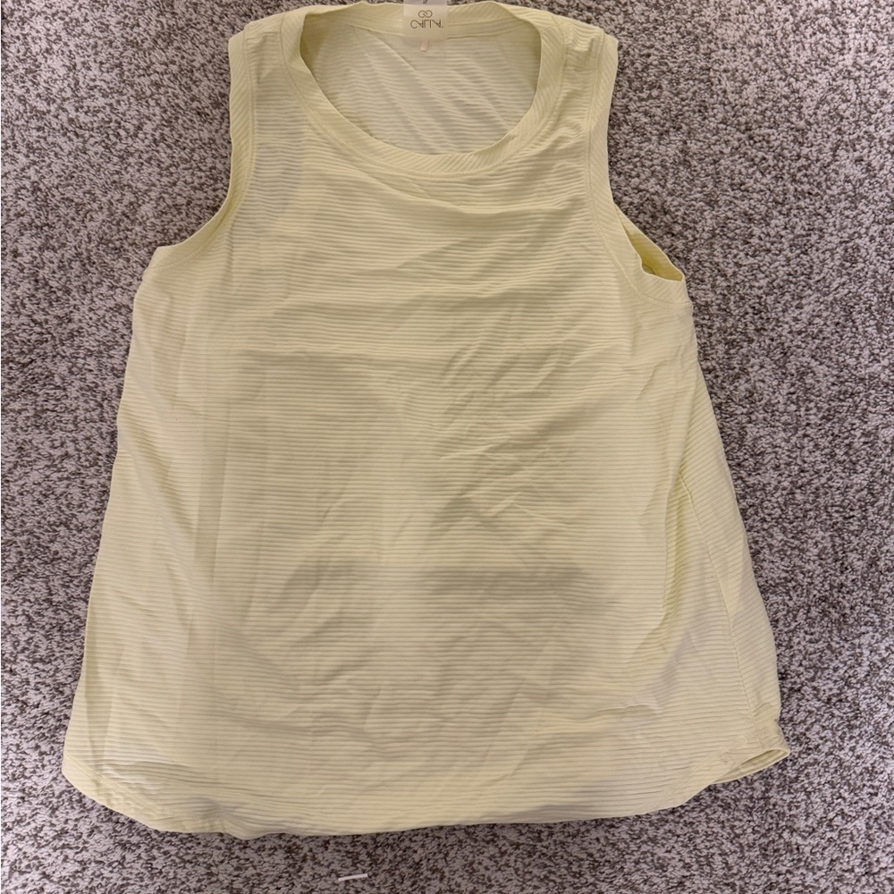 Calia Yellow Workout Tank